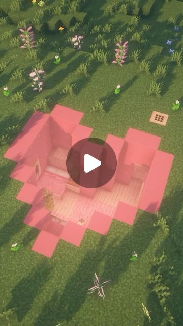 Arayzia on Instagram: "Minecraft Valentines Heart Underground House!   I was supposed to upload this back in February, but I guess I forgot 😬😬  🌸Follow for more! 🌿Check out my other socials in my bio! 🦋 No Reposting _________________________________  #minecraft #minecraftjava #minecraftjavaedition #minecraftbedrock #minecraftpe #minecraftpocketedition #minecraftbuilds #minecraftbuild #minecraftbuilding #minecraftbuilder #minecraftarchitecture #minecraftideas #minecraftonly #minecraftdaily #minecraftcreations #minecraftpc #minecrafthouse #minecrafthouses #minecrafthouse #minecrafter #minecrafters #minecrafttutorial #coquette #bow #bowtrend" Cute Minecraft Builds For Boyfriend, Heart House Minecraft, Minecraft Heart House, Minecraft Building Ideas Pink, Underground House Minecraft, Minecraft Heart, Minecraft Car, Minecraft Valentines, Minecraft Bed