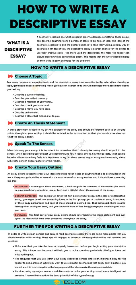 Essay Writing Examples, Descriptive Essay, Materi Bahasa Inggris, Essay Tips, Best Essay Writing Service, School Essay, Ielts Writing, Essay Outline, Essay Writing Skills