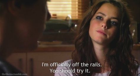 I'm officially off the rails Effy Quotes, Effy Aesthetic, Skins Uk Quotes, Skins Effy, Uk Quotes, Skins Quotes, Character Prompts, Effy Stonem, Quote Tattoo