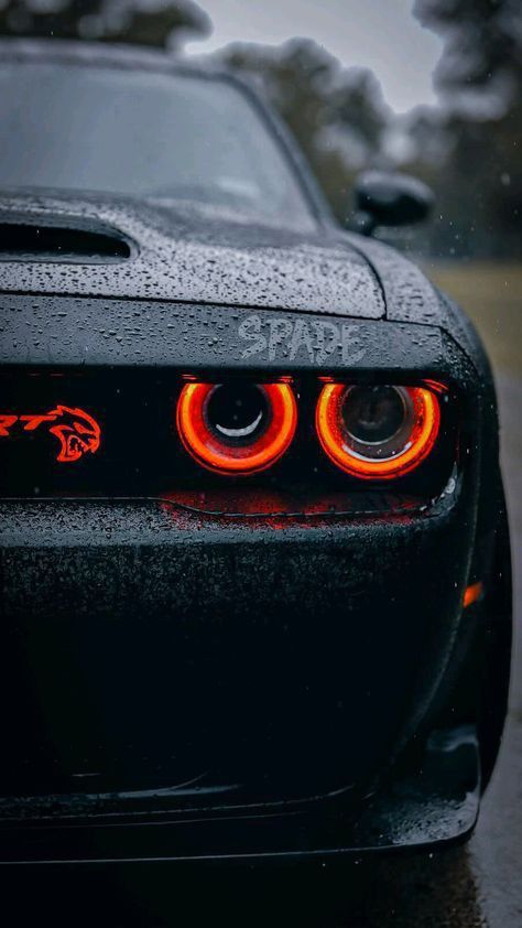 Dodge Challenger Srt Hellcat Wallpapers Iphone, Dodge Wallpaper Iphone, Dodge Srt Hellcat Wallpaper, Dodge Challenger Black Wallpaper, Car Light Wallpaper, Dodge Hellcat Wallpapers, Hellcat Challenger Wallpapers, Cars Spitting Flames, Red Car Wallpaper Iphone