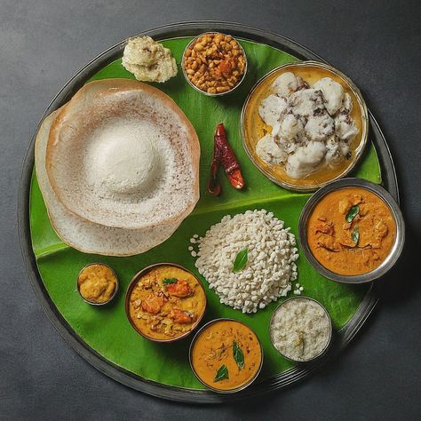 Taste the Best: 15 Kerala Cuisine Delights You Can’t Miss!

Kerala is the ideal destination for those seeking the culinary journey of a lifetime. The state’s local cooking style, also known as ‘Sadya,’ is a feast for the palate, offering… Indian Bread Naan, Kerala Dishes, Vegetarian Rice Recipes, Vegetarian Side Dishes, Vegetarian Curry, Dal Recipe, Indian Bread, Paneer Recipes, Vegetarian Snacks