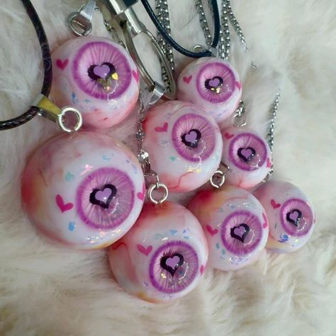 The eyeball can be customized! You can customize your eyeball accessories by taking a high-definition eye picture (human eyes, pet eyes, including the eyes of any anime character). The eyeball can be made into necklaces, earrings, keychains and bracelets. For details, please click this link👇 https://specterbazaar.etsy.com/ca/listing/1764583188/personalized-custom-eye-jewelry ✌️Optional: All eyeballs can be made into necklaces and keychains. The default is to make necklaces, and the chain style Goth Resin Jewelry, Weird Keychains, Etsy.com Etsy, Eyeball Jewelry, Eyeball Necklace, Y2k Jewellery, Eyes Necklace, Eyeball Earrings, Eye Accessories