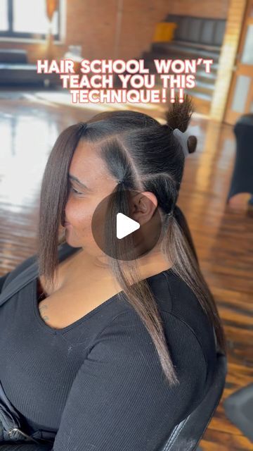 Processed Hair Hairstyles, 360 Sew In Hairstyles, Sew In Natural Look, Crochet Braid Mohawk Styles, Sew In Braid Down Pattern, Invisible Sew In Weave, Hairstyles For Long Faces Black Women, Weave Extensions Sew In, Versatile Hairstyles For Black Women