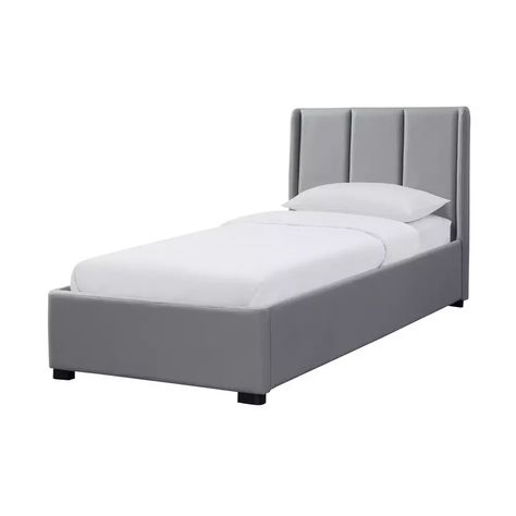 Top Trending Single Bed Small Wooden Bed Designs | Cool & Latest Bed For Bedroom | Home Decor Ideas Single Bed With Headboard, Single Ottoman Bed, Small Bed Frame, Single Bed Design, Bed Sheets Ideas, Grey Single Bed, Super Single Bed, Grey Bed Frames, Bed For Bedroom