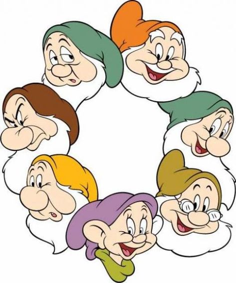 Snow White And Seven Dwarfs, Funny Disney Characters, Funny Disney Pictures, Sleep Hat, Snow White Seven Dwarfs, Sette Nani, 7 Dwarfs, Fleece Hats, Images Disney