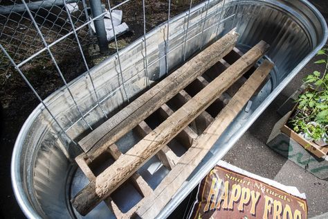 Horse water trough