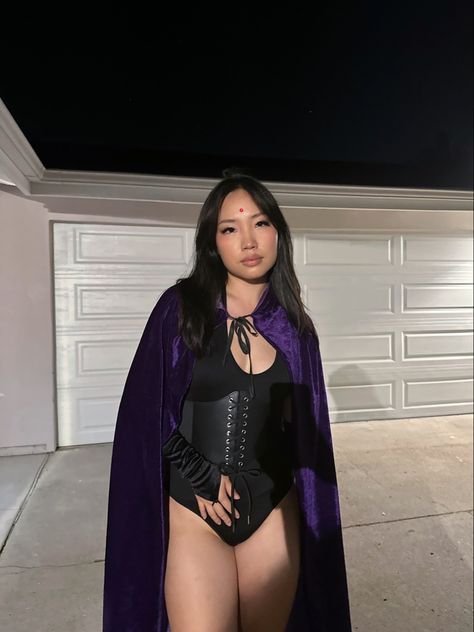 Woman’s Horror Costume, Witch Halloween Costume Black Women, Holloween Costume Ideas Raven, Raven Halloween Costume Black Women, Raven Superhero Costume, Cvnty Halloween Costumes, Halloween Raven Costume, Raven Costume Women, All Black Womens Halloween Costume