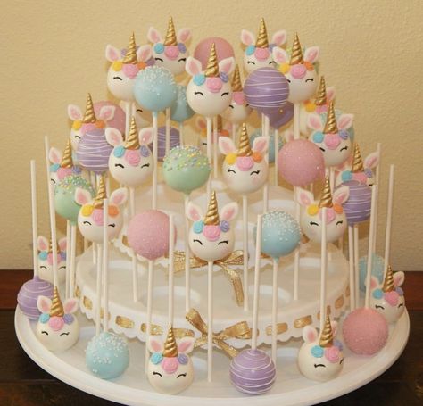 Unicorn Cake Pops, Unicorn Food, Unicorn Desserts, Savory Cakes, Unicorn Birthday Party Decorations, Unicorn Themed Birthday Party, Unicorn Birthday Cake, Unicorn Baby Shower, Pumpkin Cake