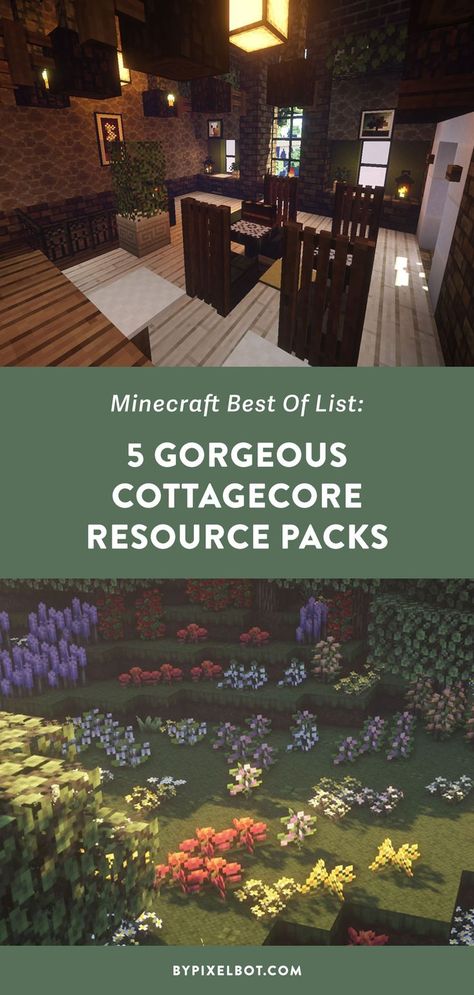 5 Gorgeous Cottagecore Minecraft Resource Packs You Need to Try Minecraft Cottagecore Cow Farm, Minecraft Cottagecore Decoration, Cottage Core Texture Pack Minecraft, Resource Pack Minecraft Aesthetic, Minecraft Stairs Ideas Cottagecore, Minecraft Cute Resource Packs, Cottagecore Minecraft Builds No Mods, Minecraft To Do, Minecraft Cit Pack