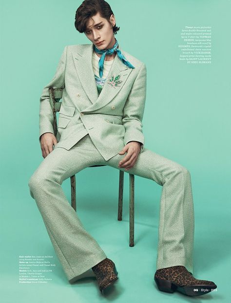 Le Freak C’est Chic by Thomas Cooksey for GQ Style UK Fashion Photography Indoor, Style Androgyne, Photography Indoor, Mode Editorials, Mens Editorial, Gq Style, Mens Fashion Photography, Vogue Uk, Male Photography