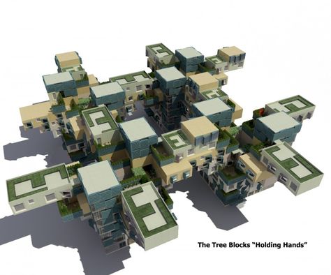 Cluster Housing, Urban Revitalization, Mass Housing, Housing Competition, Building Elevations, Folding Architecture, Cluster House, Landscape Architecture Plan, Residential Building Design