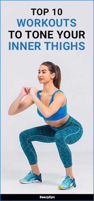 Thigh Workouts, Workouts To Tone, Thigh Toning Exercises, Tone Inner Thighs, Inner Thigh Muscle, 12 Minute Workout, Inner Thighs Exercises, Exercise To Reduce Thighs, Thigh Workout