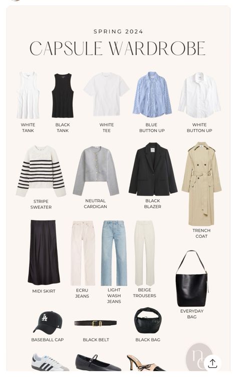 Parisian Spring Capsule Wardrobe, Shein Capsule Wardrobe, Minimalism Wardrobe, Europe Wardrobe, Packing Capsule Wardrobe, Morocco Trip, French Chic Fashion, Minimalist Wardrobe Capsule, Capsule Wardrobe Casual