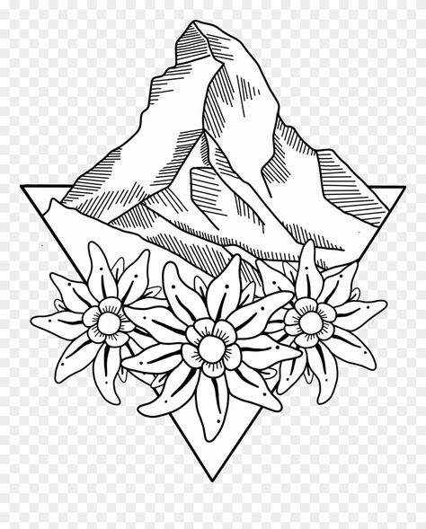 Edelweiss Tattoo Minimalist, Swiss Tattoo Ideas, Edelweiss Tattoo Simple, Edelweiss Illustration, Edelweiss Drawing, Edelweiss Flower Tattoo, Austria Tattoo, Flower Tattoo Simple, Edelweiss Tattoo