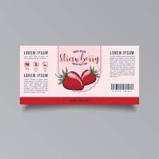 Premium Vector | Strawberry Jam Packaging Label Design Jam Packaging, Packaging Label Design, Packaging Labels Design, Strawberry Jam, Packaging Labels, Label Design, Lorem Ipsum, Premium Vector, Graphic Resources