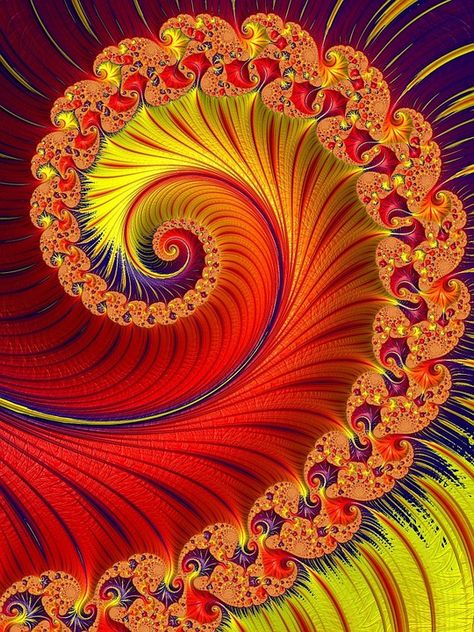 Free illustration: Fractal Art, Spiral, Mathematics - Free Image ... Fractal Geometry, Science Engineering, Fractal Images, Ebooks Online, Needlework Crafts, Fractal Design, Chihuly, Cross Stitch Kits, Fractal Art