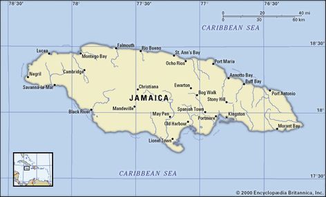 Map of Jamaica - A Detailed Jamaican Map To Guide You Jamaica Map Tattoo, Jamaican Map, Jamaican Phrases, Map Of Jamaica, Jamaica Country, Port Antonio Jamaica, Jamaica History, Jamaica Island, Jamaican Vacation