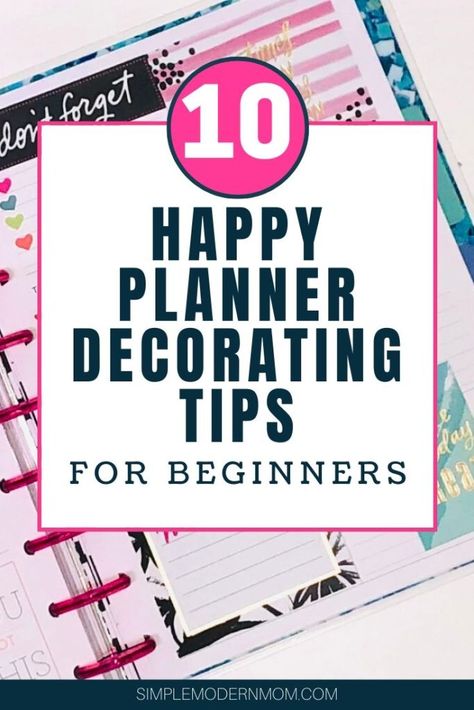 Happy Planner Year At A Glance Ideas, Scrapbook Planner Ideas, Happy Planner Journaling Ideas, Happy Planner Decorating Ideas, Decorating Planner Ideas, Classic Happy Planner Layout Ideas, The Happy Planner Ideas For Beginners, May Planner Ideas, Happy Planner Currently Page Ideas