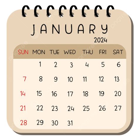 Calendar 2024 January, January 2024 Calendar Aesthetic, Cute Calendar 2024, May 2024 Calendar, Free Printable Calendar 2024, January 2024 Calendar, Calendar Image, Calendar Decal, Calendar Aesthetic