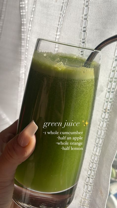 Healthy Juicer Recipes, Healthy Juice Drinks, Smoothie Drink Recipes, Healthy Food Inspiration, Easy Healthy Meal Prep, Healthy Food Dishes, Makanan Diet, Healthy Food Motivation, Healthy Lifestyle Food