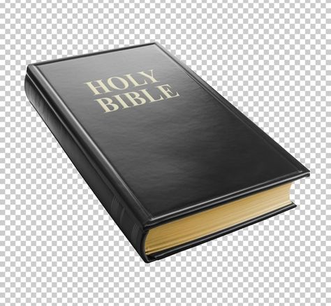 Holy bible isolated on transparent backg... | Premium Psd #Freepik #psd #religion #gospel #redemption #belief Bible Png Images, Holy Bible Pictures, Holly Bible, Inktober 2024, Bible Pictures, Church Flyer, Holy Bible, Knick Knacks, Muse