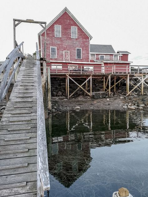 A Gray Day on Orrs Island - View of the Week | Maine Homes by Down East Maine Islands, Maine Homes, Boat Art, General Store, The Building, New Hampshire, Hampshire, Vermont, Maine