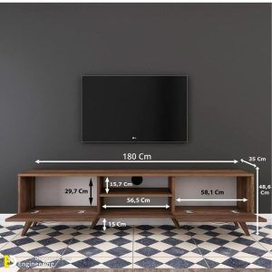 TV Unit Dimensions And Size Guide - Engineering Discoveries Tv Height, Tv Wall Panel, White Tv Unit, White Tv Cabinet, Tv Stand Bookshelf, Wall Unit Designs, Tv Rack, Tv Cabinet Design, Living Tv