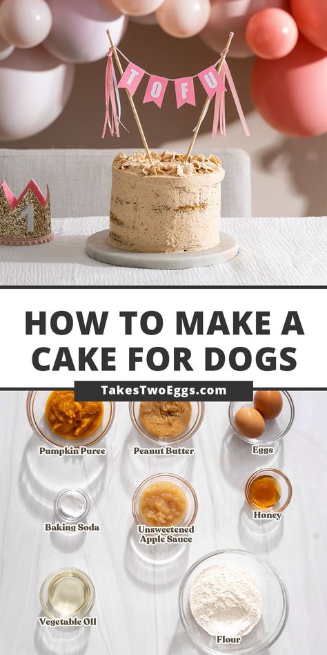 Dog Homemade Cake, Birthday Dogcake, Dog Birthday Cakes Recipe, Best Dog Cake Recipe, Dog Birthday Food Ideas, Doggie Cakes Birthdays, Birthday Cake For Puppy, Birthday For Puppy, Diy Cake For Dogs