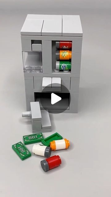 Lego Washing Machine, Lego Tissue Box Cover Bricks Diy, Cool Things To Make With Legos, Easy Lego Houses To Build, Easy Things To Make Out Of Legos, Lego Cool Ideas, Lego How To Build, Lego House Ideas Easy Instructions, Easy Lego Creations Step By Step