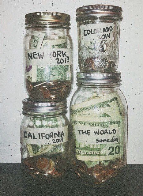 Photos of You Know You’re Obsessed With Travel If You Have One of These Things in Your Apartment  9/10 by Gunjan Upreti Travel Jar, Jars Ideas, I Want To Travel, To Infinity And Beyond, Soft Grunge, Oh The Places Youll Go, My New Room, Study Abroad, A Train