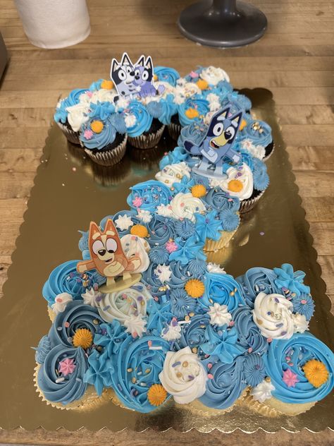 Bluey Birthday Theme, Pool Decorations, Fiesta Bluey, Granny Glasses, Orange Food, Duck Cake, Cookie Cakes, Second Birthday Ideas, Bluey Birthday