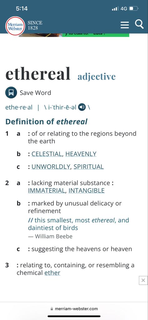 Ethereal Definition, Word Definitions, Spirituality, Tattoos