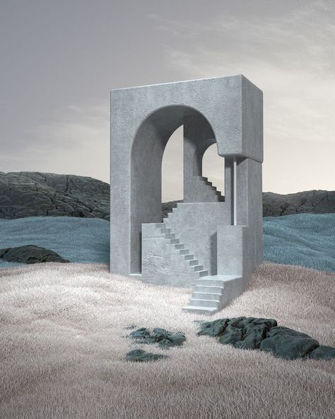 3d World, 3d Studio, Turkish Art, Oddly Satisfying, Brutalism, 3d Rendering, Graphic Design Typography, Art Director, 3d Art