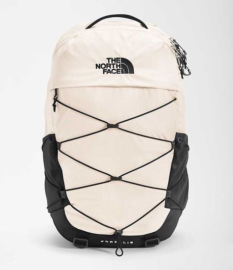 Borealis Backpack | The North Face Northface Backpacks Borealis, Cute North Face Backpack, White North Face Backpack, The North Face Backpack Aesthetic, Northface Backpacks Aesthetic, North Face Backpack Aesthetic, Northface Borealis, North Face Bookbag, Lulu Backpack