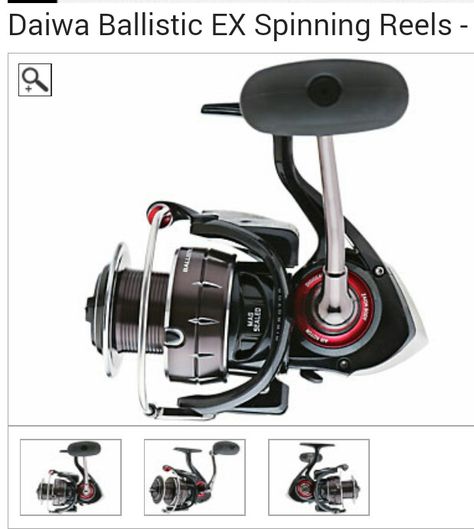 Updated and upgraded, the new Daiwa Ballistic EX. Fishing Bobber, Spinning Reels, Fishing Tackle, Stationary Bike, Gym Equipment, Fishing, Bike, Fish