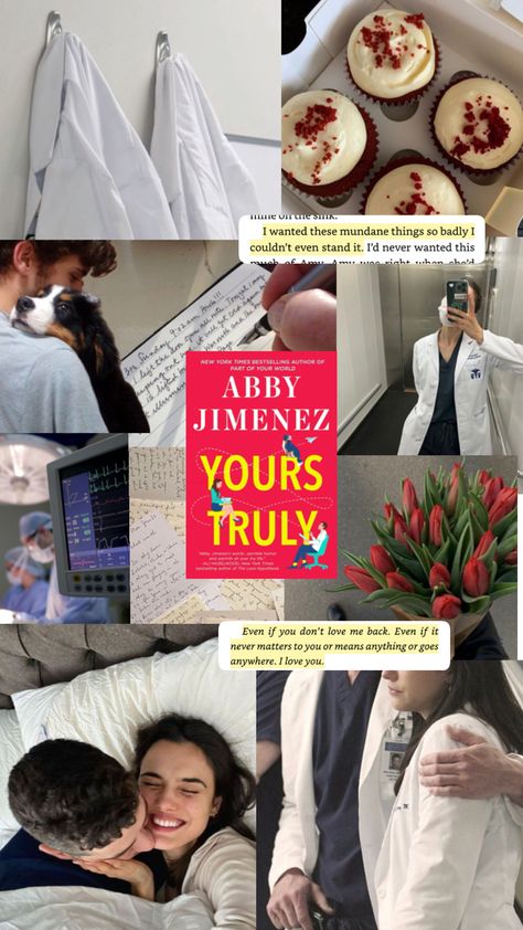 Yours truly ~Abby Jimenez Yours Truly Aesthetic, Yours Truly Abby Jimenez, Truly Aesthetic, Abby Jimenez, Romantic Book Quotes, Romantic Books, Save Her, Character Aesthetic, Yours Truly