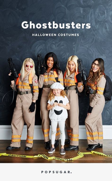 Ghostbuster Halloween Costume, Ghostbuster Halloween, Diy Group Halloween Costumes, Best Group Halloween Costumes, Ghostbusters Costume, Cute Group Halloween Costumes, Halloween Costumes For 3, Clever Halloween Costumes, Diy Halloween Costumes Easy