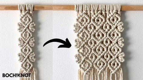 Macrame Geometric Pattern, Macrame Knots Diy, Diy Macrame Tutorial, Finger Weaving, Crochet Handles, Macrame Wall Hanging Tutorial, Tutorial Macramé, Braided Rug Diy, Hand Knitting Diy