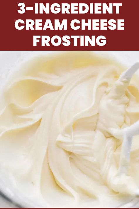 3-ingredient Cream Cheese Frosting Recipe For Cream Cheese Icing, Homemade Cream Cheese Icing For Cake, Condensed Milk Cream Cheese Frosting, 3 Ingredient Cream Cheese Frosting, Home Made Cream Cheese Frosting Recipe, Cream Cheese Frosting Easy Recipes, Simple Cream Cheese Frosting Recipe, Real Cream Cheese Frosting, Pudding And Cream Cheese Frosting