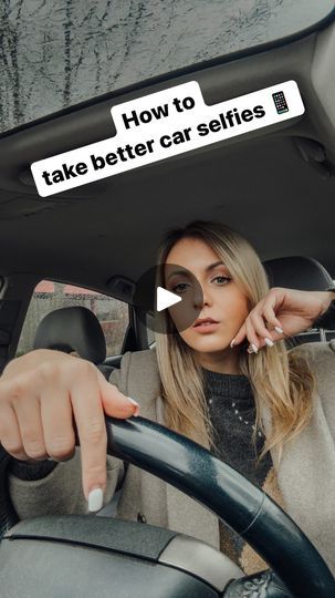 53K views · 14K reactions | How to take better selfies 📱👇🏼

✅ look for foreground (in this case the wheel)

✅ use a wide angle to capture more of the surroundings. In a car the window can look awesome in photos ✨

✅ turn on selftimer so you have time to pose and your hands free 🙌🏻

✅ try different poses to see what you like best

✅ bonus tip: take photos in RAW and add a preset to get the best selfies ✨

More tips @tori.smi
#torismicommunity
___________________________
#posingtips #posingideas #posingforthecamera #posing101 #creativephoto #creativephotography #kreativefotocommunity #blogger_de #photoinspiration #betterphotography #americanstyle #posingqueen #vibesphotography #creativephotos #creativeposing #selfie #phonephotography | Victoria Schwarzbeck | Jain · Makeba (Ian Asher Rem Selfie Poses In Car, How To Take A Selfie, How To Take A Good Selfie, Car Selfies Instagram, Car Selfie Poses, Selfie In Car, Take Better Selfies, Better Selfies, Car Selfies