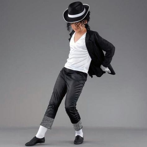 Michael Jackson Kids Costume, Michael Jackson Halloween Costume, Michael Jackson Halloween, Pop Star Fancy Dress, Michael Jackson Birthday, Michael Jackson Party, Michael Jackson Costume, Michael Jackson Outfits, Decades Day