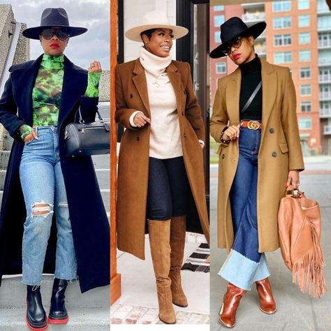 Fedora Hat Outfits, Classy Casual Outfits, Outfits With Hats, Looks Chic, Different Outfits, Fall Fashion Outfits, Look Plus, Winter Fashion Outfits, Fall Winter Outfits