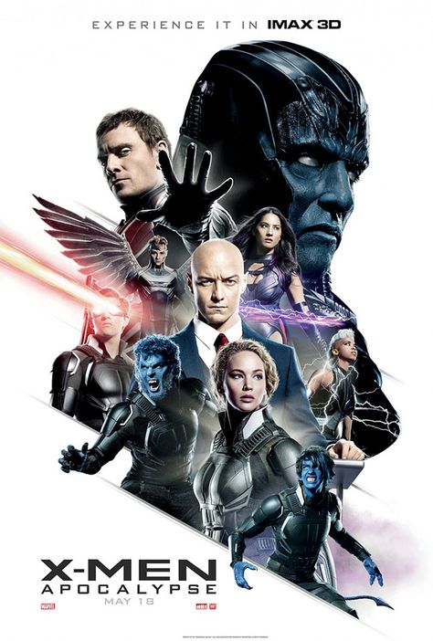 Apocalypse Movies, Xmen Apocalypse, X Men Apocalypse, X-men Apocalypse, Film Marvel, Marvel Movie Posters, The New Mutants, Days Of Future Past, Movie Posters Design