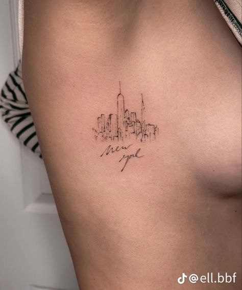 Mum Tattoo, Travel Tattoos, New York Tattoo, Nyc Tattoo, Sticker Tattoo, Unicorn Tattoos, Tattoo Minimalist, Tattoo Sleeves, Petite Tattoos