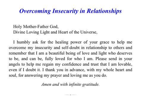 Overcoming insecurities in relationships Stop Being Insecure Quotes Relationships, Insecure Guys Quotes, My Insecurities Quotes Relationships, God And Insecurities, How To Not Be Insecure In A Relationship, How To Overcome Insecurity In Relationship, Feeling Insecure Quotes Relationships, Insecure In Relationship, How To Overcome Insecurities