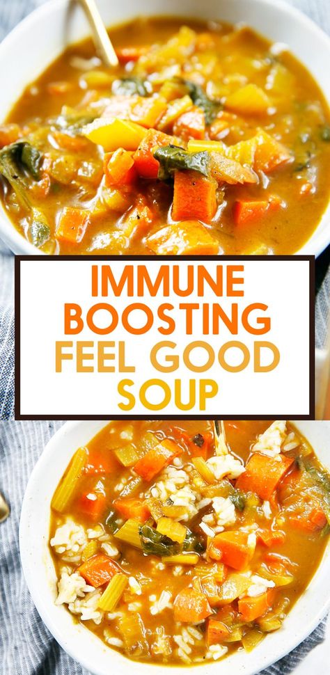 Feel Good Soup, Soup Recipes Winter, Healthy Soup Recipes Clean Eating, Hearty Vegetarian Soup, Warm Soup Recipes, Healing Soup, Lexi's Clean Kitchen, Recipes Winter, Winter Soup Recipe