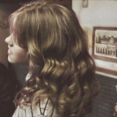 Hermione Granger Hair Color, Hermione Core, Hermione Granger Hair, Hermione Hair, Eleven Hopper, Hermione Granger Aesthetic, Emma Watson Harry Potter, Harry Potter Icons, Academia Style