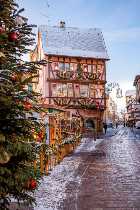 Christmas Markets, Christmas Decorations, France, Best Christmas Markets, Colmar, Best Christmas, Voyage, Christmas Tree, Building