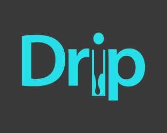 Drip Logo design - Creative design logo of dripping water from the letter I using the negative space concept in a very unique and attractive style, used bright blue color on grey color background to make it professional and elegant. This design can be useful for water, eco friendly project and foundations, painting, design studio and more. Price $99.00 Dripping Logo Design, Drip Logo Design, Grey Color Background, Elegant Logos, Drip Logo, Logo Design Women, Activewear Logo, Sacred Heart Tattoos, Space Concept