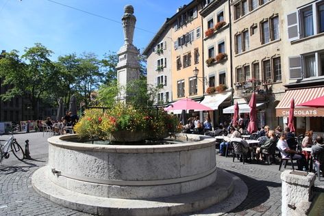 Swiss Vacation, Geneva, Old Town, Street View